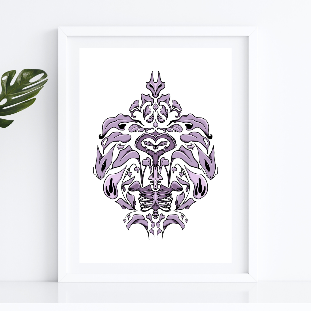 Skeleton Key Print