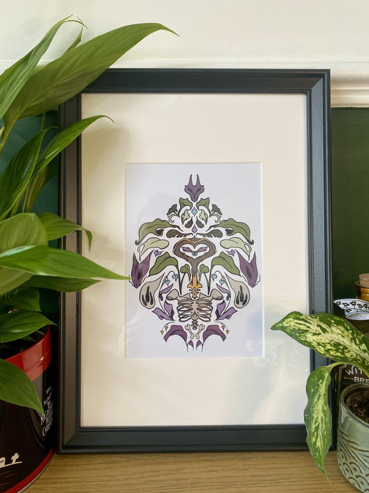 Skeleton Key Print